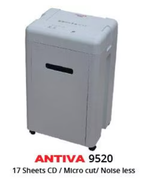 Antiva 9520 Micro Cut Paper Shredder - 17 Sheet Departmental Shredder